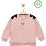 Kız Çocuk %100 Pamuk Pembe Sweatshirt Fiyonk Detaylı - Şık ve Rahat Kız Çocuk Giyim - 7 - 8 Yaş