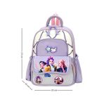 Kız Çocuk Anaokulu Çantası Ortopedik Ultra Lüx Kreş Çantası 33*25 Cm Su İtici Kumaş Sırt Çantası