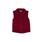 Kız Çocuk Bordo Peluş Yelek 3 Yaş (98 cm)