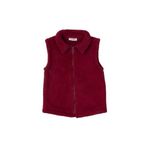 Kız Çocuk Bordo Peluş Yelek 5 Yaş (110 cm)
