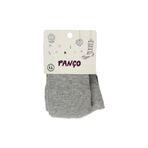 Kız Çocuk Cotton Gri Külotlu Çorap 0-6 Ay