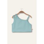 Kız Çocuk Crop Atlet - Mint - 9 - 10 Yaş