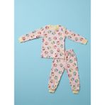 Kız Çocuk Cup Cake Baskılı Pijama Takımı