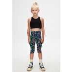 Kız Çocuk Cutouts Animal Desen Kapri DESENLİ 12 Yaş