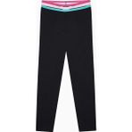 Kız Çocuk Elastic Detail Siyah Tayt - 6 - 7 Yaş
