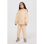 Kız Çocuk Fermuarlı Somon Sweatshirt 7 Yaş (122 cm)