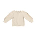 Kız Çocuk Fırfır Detaylı Sweatshirt