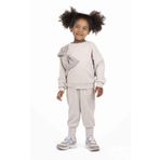 KIZ ÇOCUK FİYONK DETAYLI SWEATSHIRT