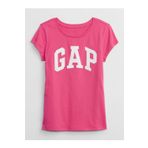 Kız Çocuk Gap Logo T-Shirt Pembe