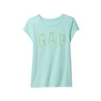 Kız Çocuk Gap Logo T-Shirt Su Yeşili