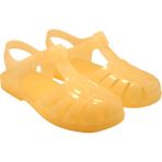 Kız Çocuk Igor Clasica V Cristal Sandalet Crema PVC Malzeme ile Düz Tabanlı Cırtlı Tasarım - Krem