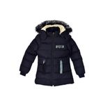 Kız Çocuk Kapüşonlu Kaban BGL-ST03449 LACİVERT 6 YAŞ