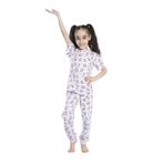 Kız Çocuk Kısa Kol Lila Pijama Takım C0T7N0O-046 LİLA 7-8 YAŞ