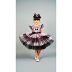 Kız Çocuk Kuromi Elbise - Pembe - 10