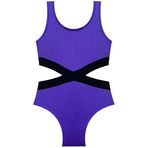 Kız çocuk mayokini DB200568CM MOR 12-13 Yaş