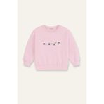 Kız Çocuk Nakışlı Sweatshirt - Pembe - 7 - 8 Yaş