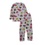 Kız Çocuk Pamuklu Mevsimlik Gri Renk Uzun Kollu Pijama Takımı (gri, 7 yaş)
