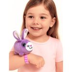 Kız Çocuk Peluş Mor Tavşan Bileklik