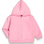 Kız Cocuk Pembe Colorful Kapüşonlu Hırka