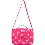 kız Çocuk Prenses Termal Isı Yalıtımlı Beslenme Çantası - Termal Beslenme Çantası - 20 cm x 25 cm x 13 cm - Pembe