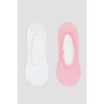 Kız Çocuk Pretty 2li Çok Renkli Suba Çorap - 31 - 34