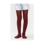 Kız Çocuk Pretty Extra Cotton Bordo Külotlu Çorap - Kırmızı - 1