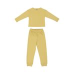Kız Çocuk Sarı Pijama Takımı 9 Yaş (134 cm)
