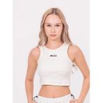 Kız Çocuk Sıfır Kol Crop Bluz (Ekru)
