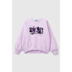 Kız Çocuk Sweatshirt - Lila - 11 - 12 Yaş