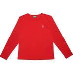 Kız Çocuk T-Shirt - Kırmızı - 8 - 9 Yaş