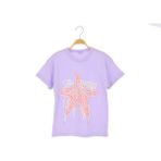 Kız Çocuk T-Shirt - Lila - 11 - 12 Yaş