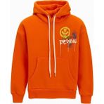 Kız Çocuk Turuncu Sweatshirt Kapüşonlu Turuncu Sweatshirt - 7 - 8 Yaş