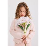 Kız Çocuk Tüvit Pembe Ceket 9 Yaş (134 cm)