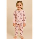 Kız Çocuk Unicorn Desenli Pijama Takımı