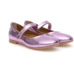 Kız Çocuklar İçin U.S. Polo Assn. Pembe Babet 50304933-VR041 Düz Taban Suni Deri Slip-on Ayakkabı