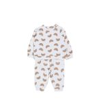 Kız Erkek Bebek Çocuk Pijama Takımı Baskılı Uzun Kollu Pijama Takımı (Gökkuşağı, 9-12 Ay)