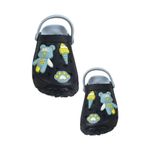 KIZ VE ERKEK ÇOCUK SİYAH MAVİ PLAJ DENİZ TERLİK SANDALET 34-35