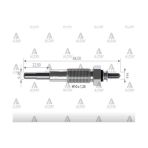 Kızdırma Bujisi (Isıtma) L-200 00-06 Şoklu 12V.