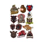 Kızgın Domuz Sticker Set-1 13 Parça Telefon, Tablet, Defter, Laptop Sticker