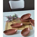 Kızıl Kahve Deniz Çerezlik 14 Cm 6 Adet 607
