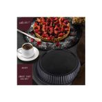 Kızılelmada Kizilelmada 28 Cm Siyah Granit Tart Kalıbı – Yapışmaz Döküm Görünümlü Metal Kalıp