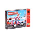 Kızılkaya Magic Magnetic Manyetik Set 25 Parça Araba Tekerli KZL-JH8882