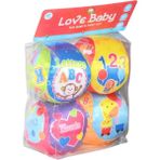 Kızılkaya Oyuncak KZL-T4882 4'lü Eğitici Soft Oyuncak Top
