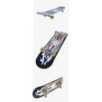 KIZILKAYA Silikon Teker Kemik Desen Zımparalı Kaykay, 80 cm, Çok Renkli