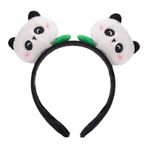 Kızlar için Panda Saç Bantları, Sevimli Panda Cosplay Saç Bantları, Kızlar için Modaya Uygun Panda Saç Bandı, Cosplay Aksesuarları için Panda Kulakları Saç Bandı