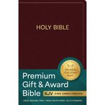 KJV Holy Bible: Premium Gift and Award Bible, Burgundy Imitation Leather: King James Version Bible