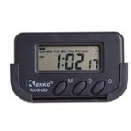 KK-613D Dijital Küçük Masa-Araba Saati-Alarm-Kronometre