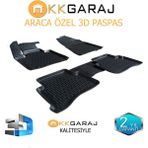 KK Garage Volkswagen Polo 2017+ Araca Özel 3D Paspas - Siyah