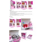 Kkd Barbie Mutfak Seti Oyuncak