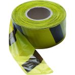 Kkdstock Emniyet Şeridi İkaz Uyarı Uyarıcı Bandı 500 Metre Bant En 6 cm İnşaat Kaza Olay Yeri Otopark Konut - Sarı - Siyah